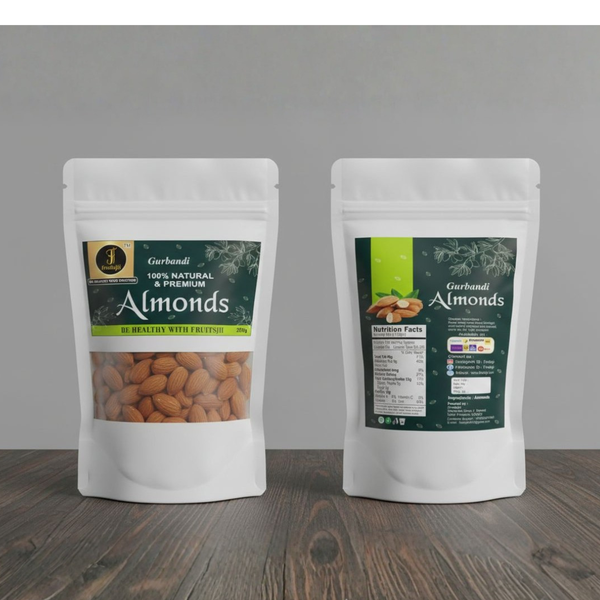Natural & premium almonds gurbani