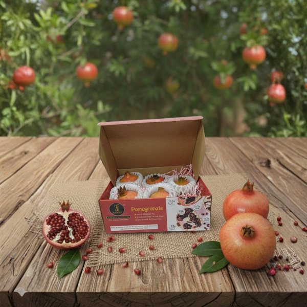 Fresh Pomegranate with Juicy Arils