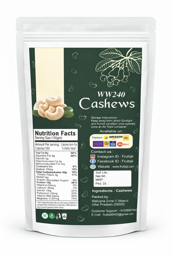 Premium cashews (WW240)