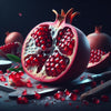 Fresh Pomegranate with Juicy Arils