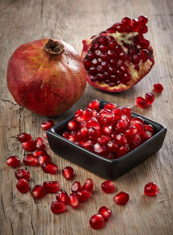Fresh Pomegranate with Juicy Arils